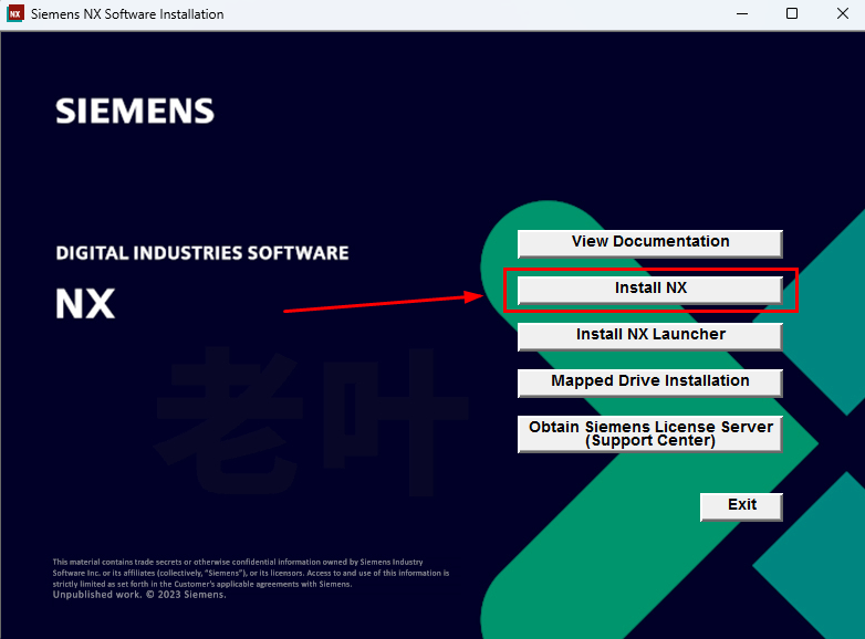 图片[12]-Siemens NX2312最新中文版安装教程【一款全球领先的3D 设计软件】-玖夭资源站