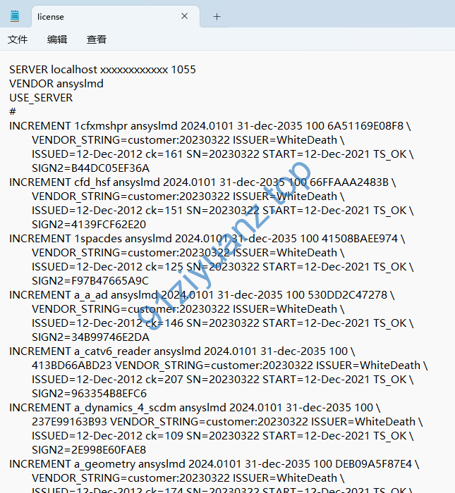 图片[21]-Ansys 2024详细安装教程-玖夭资源站