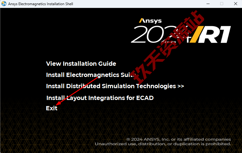 图片[21]-ANSYS.Electronics.Suite.2024.R1破解版安装包及详细安装教程-玖夭资源站